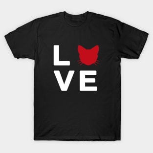 Love Cat T Shirt T-Shirt